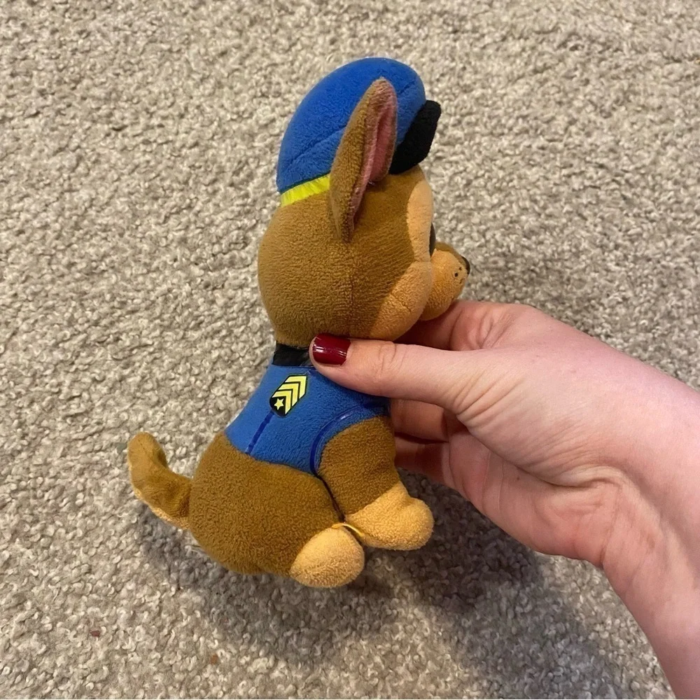 Paw Patrol Chase TY Beanie Boo Plush Stuffed Animal Dog Puppy